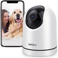 WGV Security Camera -2K Cameras for Home Security with Smart Motion Dection, Night Vision, Two-Way Audio,Cloud & SD Card Storage,Work with Alexa, Ideal Indoor Camera for Baby Monit