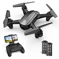 Holy Stone HS340 Mini FPV Drones with Camera for Kids 8-12 RC Quadcopter for Adults Beginners with One Key Take Off/Landing, Gravity Sensor, Headless Mode, Waypoint Fly, Throw to G