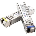 OLYCOM One Pair of 1.25G SFP Bidi Single Fiber Transceiver 1310nm/1550nm SMF LC Connector up to 20 km for Open Switches
