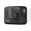 GoPro Tempered Glass Lens + Screen Protectors (HERO8 Black) - Official GoPro Accessory