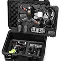Lekufee Waterproof Hard Case Compatible with DJI FPV Combo and More DJI FPV Drone Accessories (NOT for DJI AVATA)(Case Only)