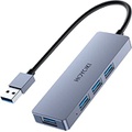 USB Splitter for Laptop HOYOKI USB 3.0 Hub ,Portable Aluminum Data Hub with SuperSpeed 5Gbps Ultra-Slim USB Port Expander for MacBook Pro/Air 2020/2019, iPad Pro, Dell, Chromebook
