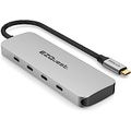 EZQuest USB-C Gen 2 Hub Adapter 7-Ports - 3X USB-C 10Gbs Gen 2, 3X USB 3.0 5Gbs Ports, and 1X USB-C Power Delivery 3.0 with 5Gbs Data