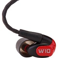 Westone Audio W10 Single-Driver True-Fit Earphones with Mmcx Audio Cable and 3 Button Mfi Cable with Microphone, Black