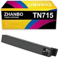 ZHANBO?TN715 Remanufactured Black Toner Cartridge ACP8130 45,000 Pages Compatible with Konica Minolta bizhub C750i TN715K