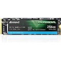 Inland Professional 256GB NVMe SSD M.2 2280 PCIe Gen 3.0x4 3D TLC NAND Internal Solid State Drive, PCIe Express 3.1 and NVMe 1.3 Compatible (256GB)