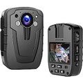 CAMMHD H4-32G Body Camera 1920P HD Body Cam with Audio and Video Recording Work 9 Hours, Police Body Camera with Night Vision Support External SD Card up to 512G