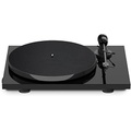 Pro-Ject Audio Systems Pro-Ject E1, Plug & Play Entry Level Record Player with OM5e and 33/45 Electronic Speed Switch (Black)