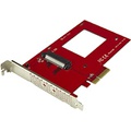 StarTech.com U.2 to PCIe Adapter - x4 PCIe - For 2.5 U.2 NVMe SSD - SFF-8639 PCIe Adapter - U.2 SSD - PCIe SSD - U.2 drive (PEX4SFF8639)