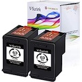 V-Surink Remanufactured Ink Cartridge for Hp 63 63XL Envy 4520 4516 Officejet 5255 5258 4655 4650 3830 3831 4655 Deskjet 2130 2132 1112 3630 3633 3634 Printer (1B1C)