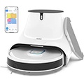 neabot Q11 Robot Vacuum and Mop, 4000Pa Strong Suction Self Emptying Robotic Vacuum, Wi-Fi/Bluetooth Connectivity, APP & Alexa Control, Multi Floor Mapping, Ideal for Pet Hair, Har