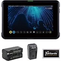Atomos Shinobi 7 4K HDMI/SDI Monitor Bundle with Li-ion Battery Pack, AC/DC Charger, and Screen Cleaning Wipes (5-Pack)