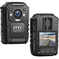 CammPro I826 1296P HD Police Body Camera,128G Memory,Waterproof Body Worn Camera,Premium Portable Body Camera with Audio Recording Wearable,Night Vision,GPS for Law Enforcement