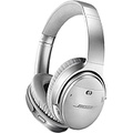 Bose QuietComfort 35 II Noise Cancelling Bluetooth Headphonesa€” Wireless, Over Ear Headphones with Built in Microphone and Alexa Voice Control, Silver