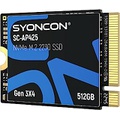 SYONCON AP425 M.2 2230 SSD NVMe PCIe Gen 3.0X4 Internal Solid State Drive Compatible with Steam Deck/Microsoft Surface pro 8/pro 7+/pro X/laptop3/laptop4/laptop go/book3 (512GB)