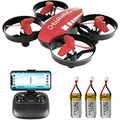 Cheerwing CW10 Mini Drone for Kids WiFi FPV Drone with Camera, RC Drone Gift Toy for Boys and Girls with Auto Hovering, Voice Control