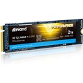 Inland Performance 2TB SSD PCIe Gen 4.0 NVMe 4 x4 M.2 2280 TLC 3D NAND Internal Solid State Drive, R/W Speed up to 5000MB/s and 4300MB/s, 3600 TBW