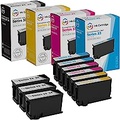 LD Products LD Compatible Ink Cartridge Replacement for Dell Series 33 & 34 Extra High Yield (3 Black, 2 Cyan, 2 Magenta, 2 Yellow, 9-Pack)