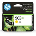 Original HP 902XL Yellow High-yield Ink Cartridge Works with HP OfficeJet 6950, 6960 Series, HP OfficeJet Pro 6960, 6970 Series Eligible for Instant Ink T6M10AN