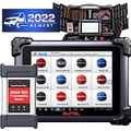 Autel MaxiSys MS908CV Truck Scanner: 2023 Heavy Duty Diagnostic Tool MaxiSys CV for Semi Commercial Truck, J2534 ECU Coding, All System Diagnosis, Active Test, 48 Service as MS909C