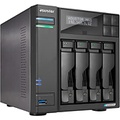 Asustor Lockerstor 4 AS6604T - 4 Bay NAS, Quad-Core 2.0GHz CPU, 2 2.5GbE Ports, 4GB RAM DDR4, 2 M.2 SSD Slots, Network Attached Storage (Diskless)