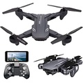 VISUO XS816 4k Drone with Camera Live Video, Teeggi WiFi FPV RC Quadcopter with 4k Camera Foldable Drone for Beginners - Altitude Hold Headless Mode One Key Off/Landing APP Control