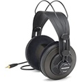 Samson Semi Open-Back Studio Reference Headphones, Black, Over Ear (.)