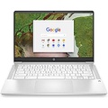 2022 Newest HP 14 inch HD Laptop Computer ChromebookIntel Celeron N4020 (beat i3) upto 2.8GHz4GB DDR4 RAM32GB eMMC 13h BatteryGoogle Classroom and Zoom ReadyVGSION Preinstalled Chr