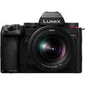 Panasonic LUMIX S5II Mirrorless Camera, 24.2MP Full Frame with Phase Hybrid AF, New Active I.S. Technology, Unlimited 4:2:2 10-bit Recording with 20-60mm F3.5-5.6 L Mount Lens - DC