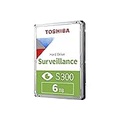 Toshiba S300 6TB Surveillance 3.5” Internal Hard Drive ? CMR SATA 6 Gb/s 7200 RPM 256MB Cache - HDWT360UZSVAR