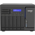QNAP TS-h886-D1602-8G-US 8 Bay Enterprise NAS with Intel Xeon D Desktop QuTS Hero NAS with Four 2.5GbE Ports, Designed for Real-time SnapSync Data Backup and Virtual Machine Appl