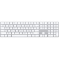 Apple Magic Keyboard with Numeric Keypad: Wireless, Bluetooth, Rechargeable. Works with Mac, iPad, or iPhone; US English - White