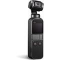 DJI Osmo Pocket - Handheld 3-Axis Gimbal Stabilizer with integrated Camera 12 MP 1/2.3” CMOS 4K60 Video, for YouTube, TikTok, Video Vlog, Streamlabs, Attachable to Smartphone, Andr
