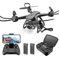 DRONEEYE 4DV14 Drone with Camera for Adults 1080P FPV HD Live Video RC Quadcopter for Kids Beginners Toys,Altitude Hold,Gravity Sensor,Trajectory Flight,3D Flip,Gesture Control, Vo