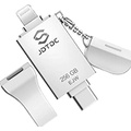 JSL JDTDC 256GB MFi Certified Photo-Stick for iPhone, 3 in 1 USB3.0 iOS-USB-Flash-Drive, Photo-Storage-for-iPhone, Memory-Stick Thumb Drives for iPhone Backup Memory Stick for iPhone, iPad,