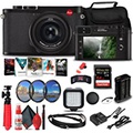 Leica Q2 Digital Camera + 64GB Memory Card + Corel Photo Software + Card Reader + Filter Kit + LED Light + Case + Deluxe Cleaning Set + Flex Tripod + Memory Wallet + Cap Keeper