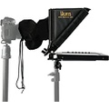 Ikan 12-inch Portable Teleprompter Kit for Light Stands, Adjustable Glass Frame, Easy to Assemble, Extreme Clarity (PT1200-LS) - Black