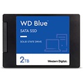 Western Digital 2TB WD Blue 3D NAND Internal PC SSD - SATA III 6 Gb/s, 2.5/7mm, Up to 560 MB/s - WDS200T2B0A