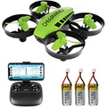 Cheerwing CW10 Mini Drone for Kids WiFi FPV Drone with Camera, RC Drone Gift Toy for Boys and Girls with Auto Hovering, Voice Control