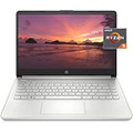 HP 14 Laptop, AMD Ryzen 5 5500U, 8 GB RAM, 256 GB SSD Storage, 14-inch Full HD Display, Windows 11 Home, Thin & Portable, Micro-edge & Anti-glare Screen, Long Battery Life (14-fq10