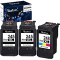 Valuetoner Replacement for Canon Ink Cartridges 245 and 246 Pg-245Xl Cl-246Xl PG-243 CL-244 Compatible with TR4520 MX492 MX490 MG2420 MG2520 MG2522 MG2920 MG2922 MG3022 MG3029 (3-P