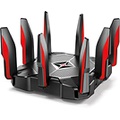 TP-Link AC5400 Tri Band WiFi Gaming Router(Archer C5400X) ? MU-MIMO Wireless Router, 1.8GHz Quad-Core 64-bit CPU, Game First Priority, Link Aggregation, 16GB Storage, Airtime Fairn