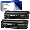 LxTek Compatible Toner Cartridge Replacement for Canon 137 CRG137 9435B001AA to use with ImageClass D570 LBP151dw MF232w MF236n MF216N MF227dw,2 Black