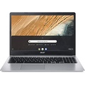 Acer Chromebook 315 Laptop Computer/ 15.6 Screen for Business Student/ AMD Quad-Core A12-9720P0 up to 3.6GHz/ 4GB DDR4/ iPuzzle 32GB eMMC/ 802.11AC WiFi/ Work from Home/ Silver/ Ch