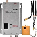 Sonew 1.2G 800MW Wireless Audio Video Transceiver CCTV Monitoring Transmitter & Receiver Kit Transceiver Copper