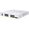 CISCO DESIGNED Cisco Business CBS350-16P-2G Managed Switch 16 Port GE PoE 2x1G SFP Limited Lifetime Protection (CBS350-16P-2G-NA)