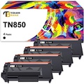 Toner Bank Compatible Toner Cartridge Replacement for Brother TN850 TN-850 TN820 TN-820 TN 850 820 HL-L6200DW MFC-L5700DW MFC-L5850DW HL-L5200DW MFC-L5900DW MFC-L6800DW Printer Bla