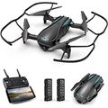 HR Drone with Camera 1080P for Adults Foldable RC Quadcopter Drone for Kids Beginners with Altitude Hold, One Key Take Off/Landing, RC Toys Gifts for Kids and Adults