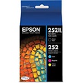 EPSON T252 DURABrite Ultra Ink High Capacity Black & Standard Color Cartridge Combo Pack (T252XL-BCS) for select Epson WorkForce Printers