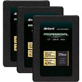 INLAND Professional 3 Pack 256GB SSD SATA III 6Gb/s 2.5 7mm TLC 3D NAND Internal Solid State Drive (3x256GB)